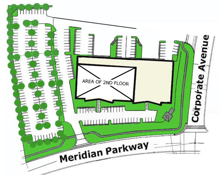 3250 Meridian Parkway, Weston, FL: Site Plan